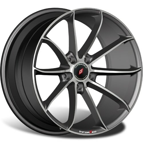 Inforged Ifg18 19x8.5j 5x112 Et30 Dia66.6 Black Machined