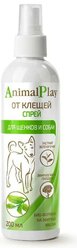 Animal Play Спрей для собак Animal Play, репеллентный от клещей и др.эктопаразитов, 200 мл. (6 штук)