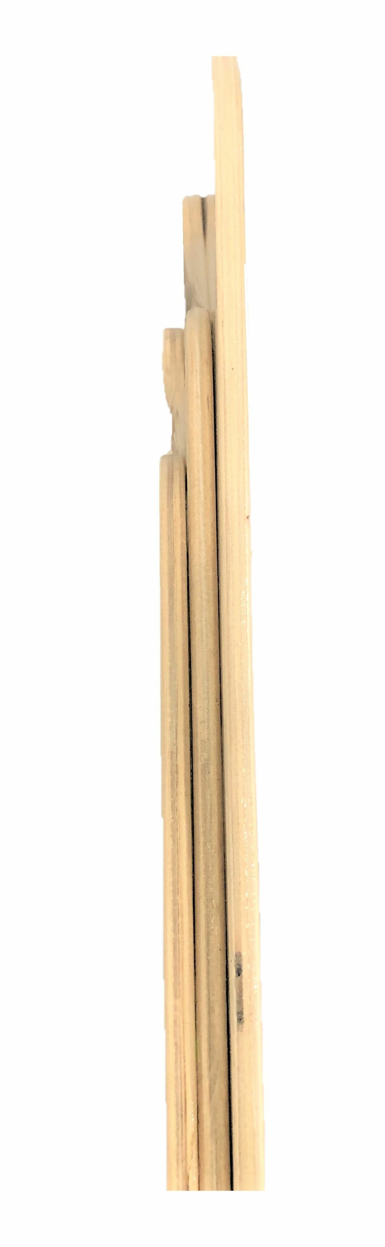Доска разделочная прямоугольная с ручкой "Большая" 21,5х37см деревянная (толщ. 6мм) - фотография № 4