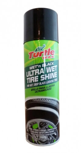 Очиститель шин Turtle Wax TW-347 с блеском "Черный Лоск", 411мл