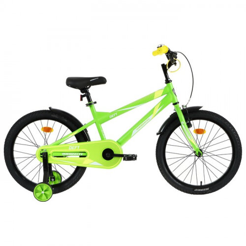 Детский велосипед GRAFFITI Deft 20", зеленый 7461799
