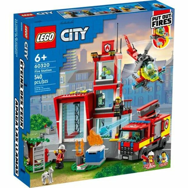 Конструктор LEGO City Пожарная часть 540 элементов