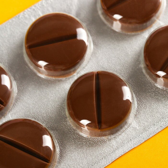 Шоколадные таблетки «Внимание уделин», 24 г. - фотография № 3