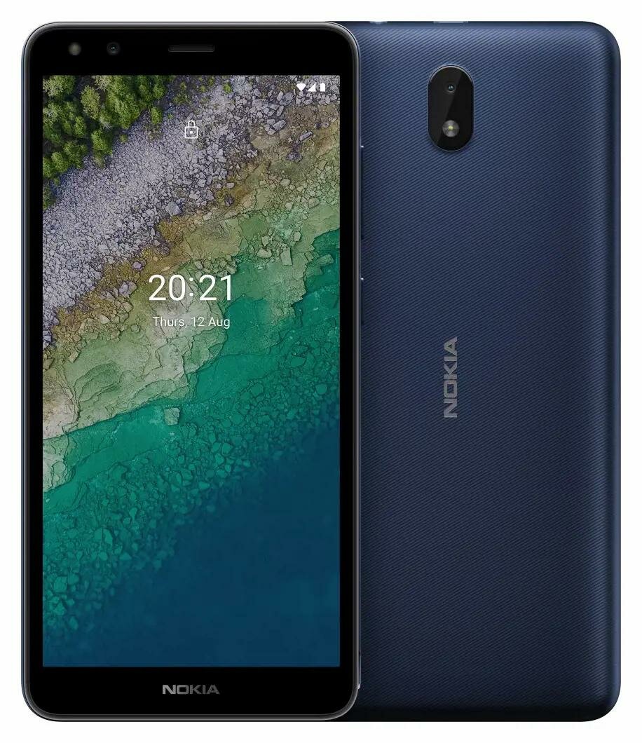 Смартфон Nokia C01 Plus DS TA-1383 16GB синий