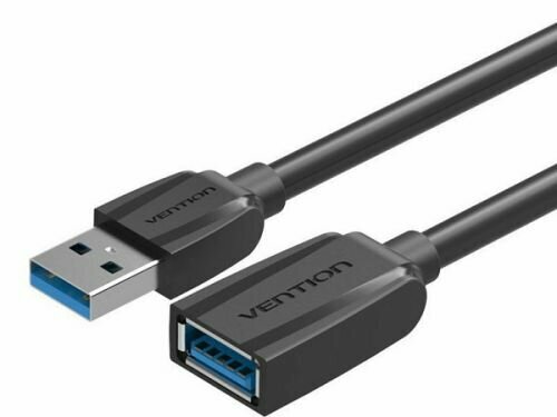   USB 3.0  Vention VAS-A45-B300 AM/AF - 3 Black Edition