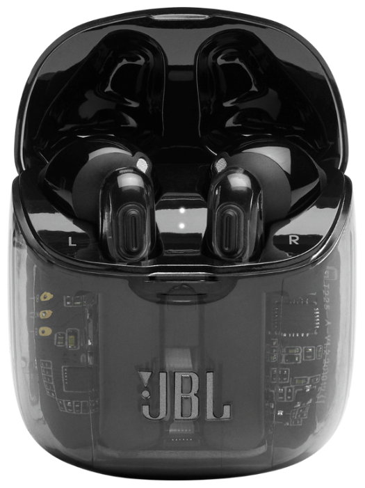 JBL T225 TWS (JBLT225TWSGHOSTBLK), black