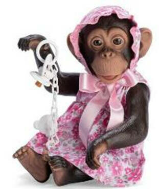 Шимпанзе ASI Лола, 32 см (606590) ASI-606590