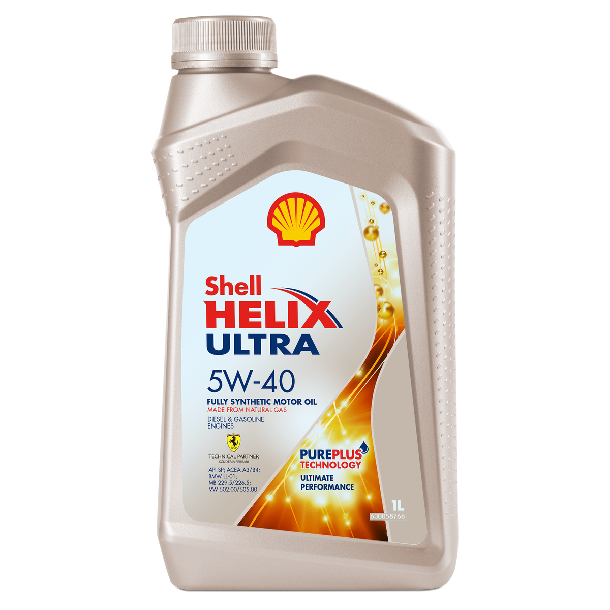 Моторное масло Shell Helix Ultra SP/CF 5w40 1л 550055904