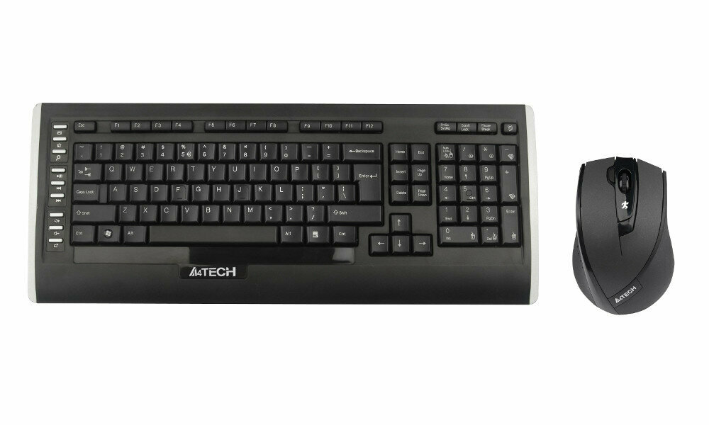 Комплект клавиатура + мышь A4Tech 9300F