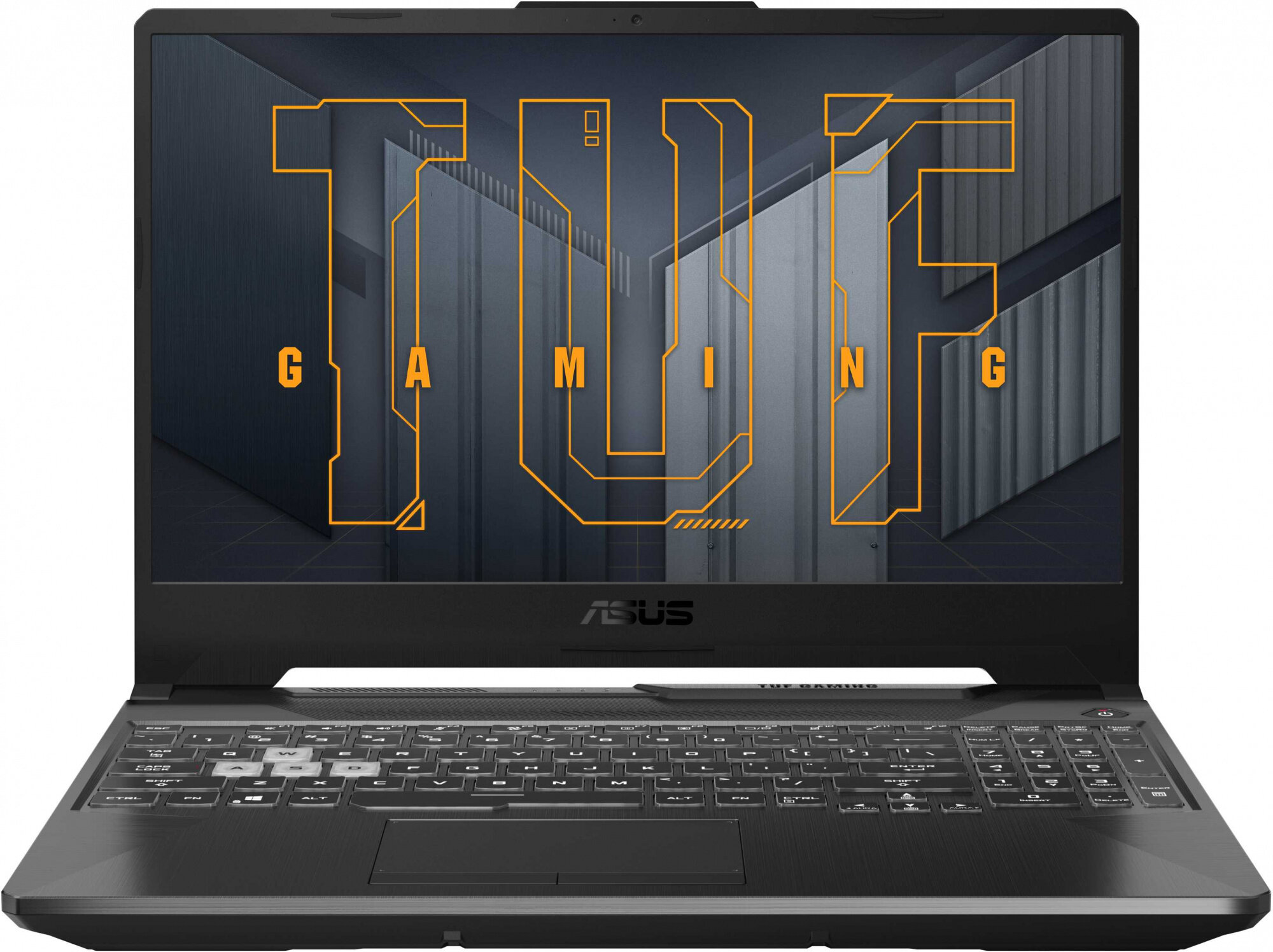 Ноутбук игровой ASUS TUF Gaming F15 FX506HEB-HN155, 15.6", Intel Core i5 11400H 2.7ГГц, 6-ядерный,