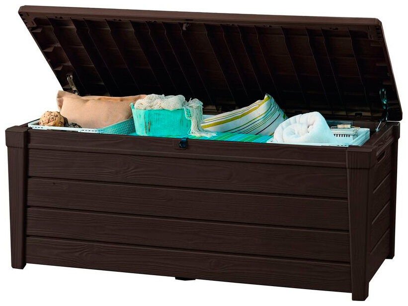 Сундук Keter Brushwood Storage box 455 L коричневый под дерево 17202631