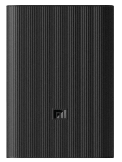 Внешний аккумулятор XIAOMI Mi Power Bank 3 Ultra Compact 10000mAh, черный (BHR4412GL)