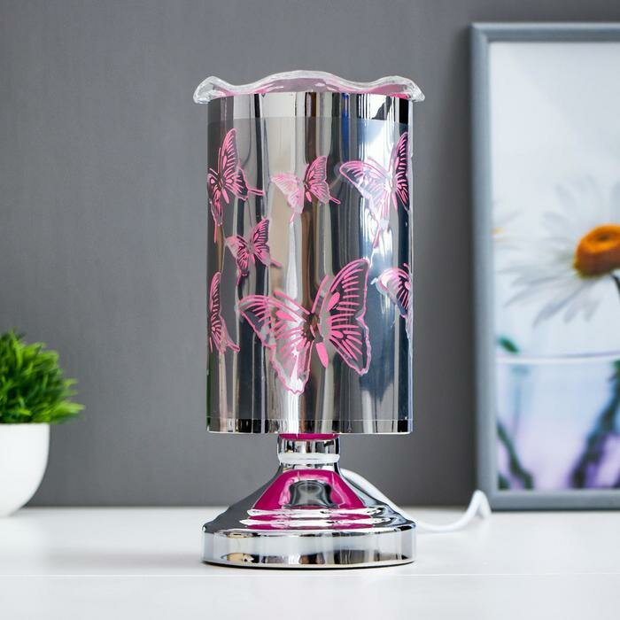 фото Аромасветильник "Бабочки" G5.3 11,5х11,5х24см RISALUX