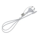 Шнур сетевой Ecola LED linear, для светильника T5 с вилкой, 1 м./В упаковке шт: 1 - изображение
