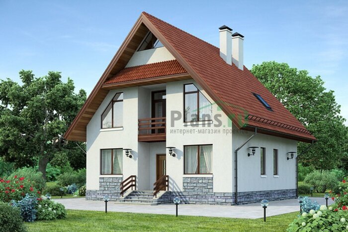 Проект дома Plans-71-80 (150 кв.м, кирпич) - фотография № 1