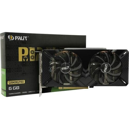 Видеокарта PALIT nVidia GeForce GTX 1660SUPER , PA-GTX1660SUPER GP 6G, 6Гб, GDDR6, Ret [ne6166s018j9-1160a] - фото №1