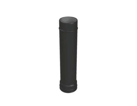 Труба L-500 Grill'D EU, AISI 304 0,8мм (D115), черный (термостойкая краска) - фотография № 1