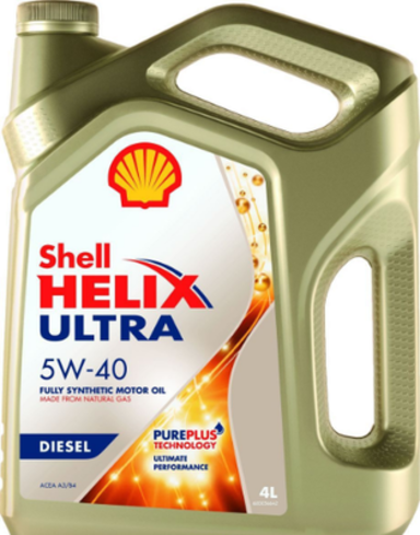 Масло Shell Helix Ultra Diesel 5w40 CF (4л) .