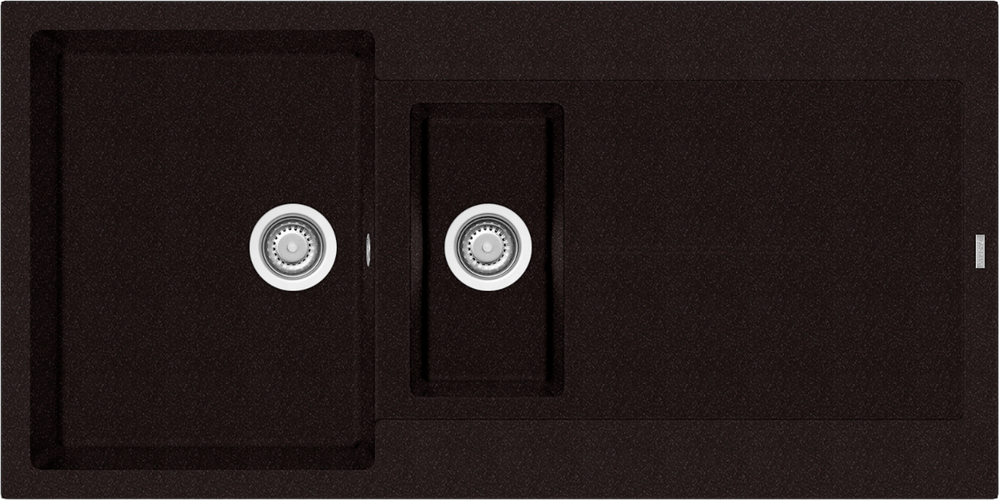 фото Longran Мойка кухонная Longran Enigma ENG1000.500 15 - 93 marone