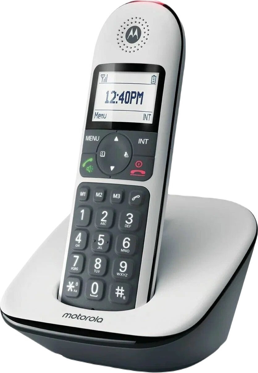 Motorola Р/Телефон Dect Motorola CD5001 черный/белый