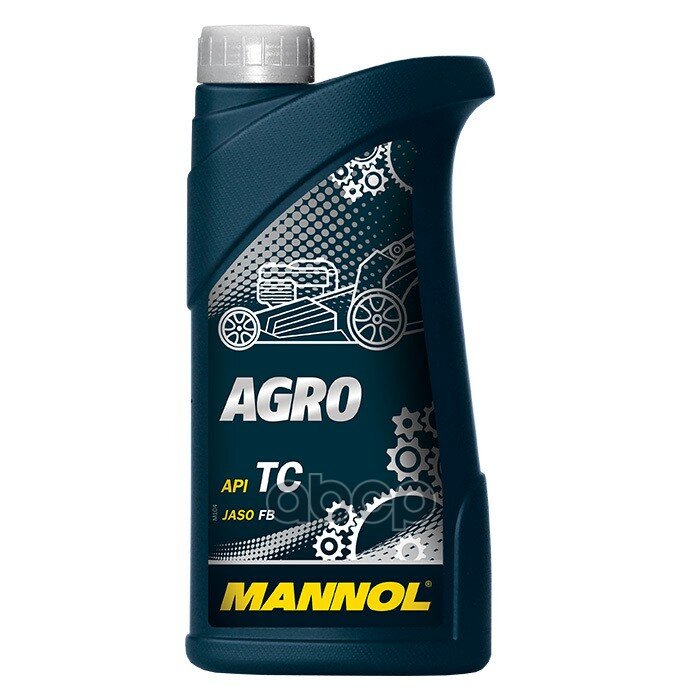 7206-1 Mannol Agro 1 Л. Минеральное Моторное Масло Для 2Т Двигателей Садового Оборудования Jaso Fb MANNOL арт. MN7206-1