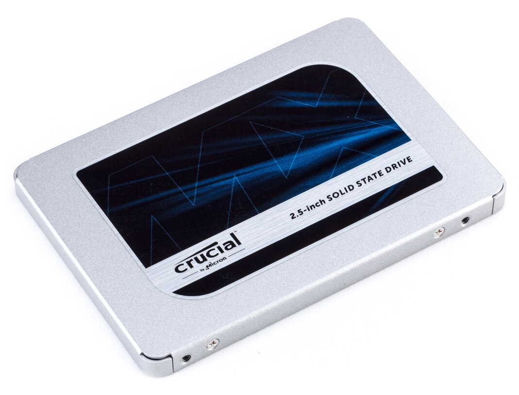 Накопитель SSD Crucial MX500 CT2000MX500SSD1/SATA III/2 TB /Скорость чтения 510МБайт/с Скорость записи 560МБайт/с