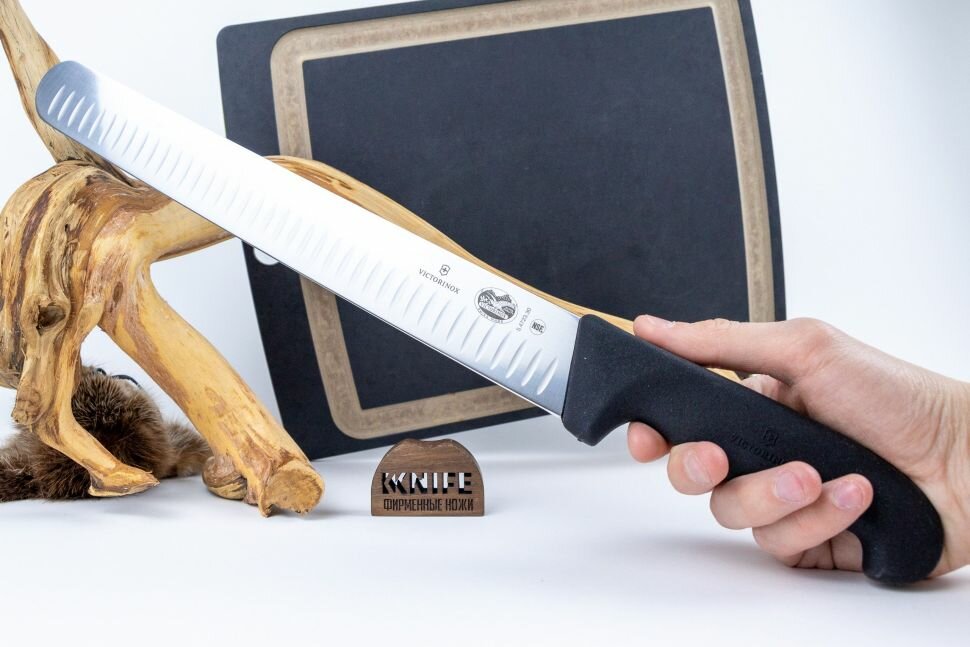Нож для тонкой нарезки X50CrMoV15 Fibrox 5.4723.30 от Victorinox
