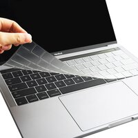 Защитная плёнка для клавиатуры Wiwu TPU KeyBoard film Protector For Macbook Retina 13" Pro 2020/16" Touchbar Transparent