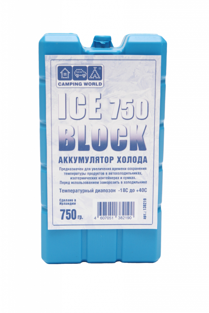 Аккумулятор холода CAMPING WORLD Iceblock 750