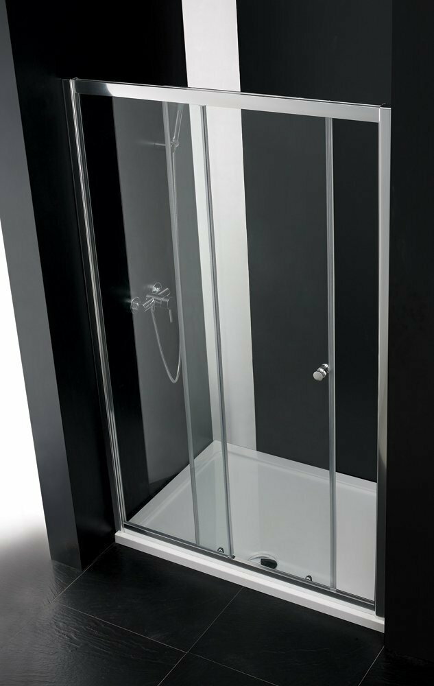 Душевая дверь Cezares ANIMA-BF-1-120-C-Cr стекло прозрачное/профиль хром