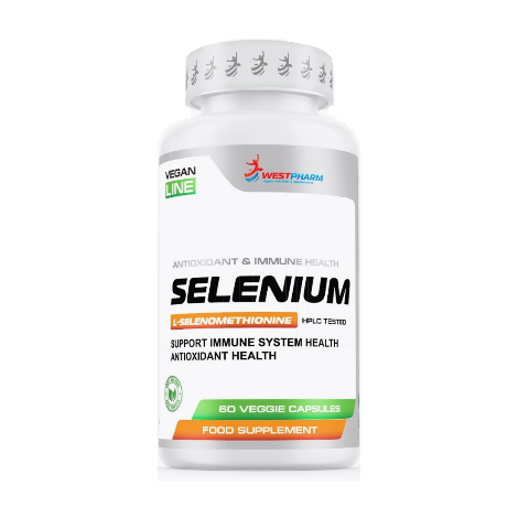 WestPharm Vegan Line Selenium 100 мг 60 капс (WestPharm)