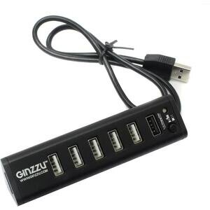 Концентратор USB 2.0/3.0 Ginzzu GR-315UB