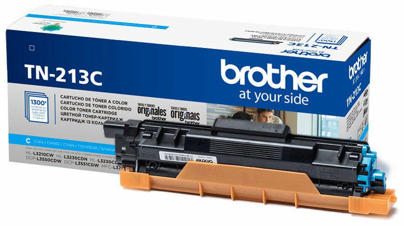 Тонер-картридж Brother TN 213 C голубой