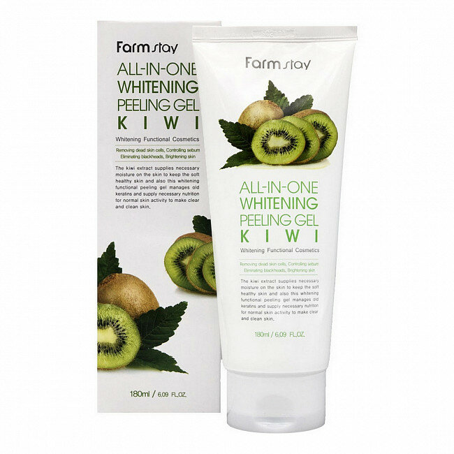 -       , All In One Whitening Peeling Gel Cream Kiwi 180 . Farm Stay