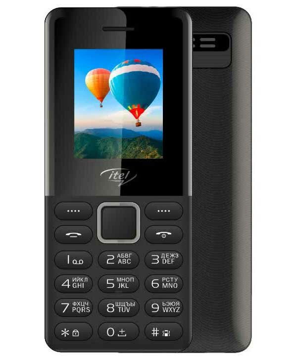 Мобильный телефон ITEL IT2163R BLACK (2 SIM)