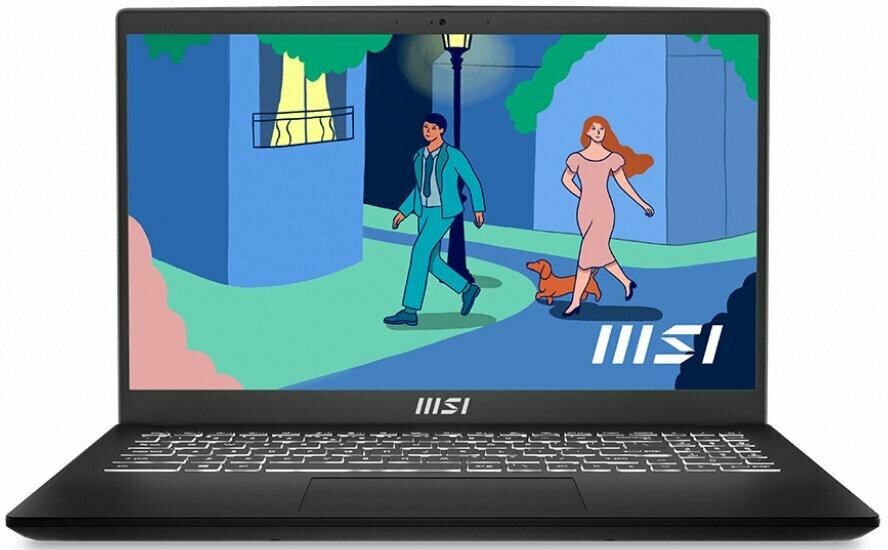9S7-15H112-214 Ноутбук MSI Modern 15 B12M-214XRU (9S7-15H112-214)