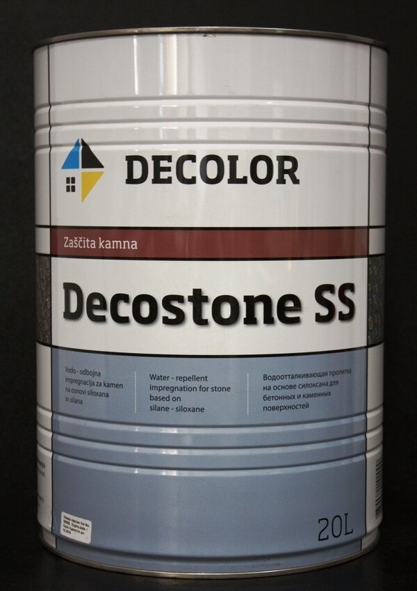 Гидрофобизатор для камня кирпича и бетона DECOLOR DECOSTONE SS (20л)