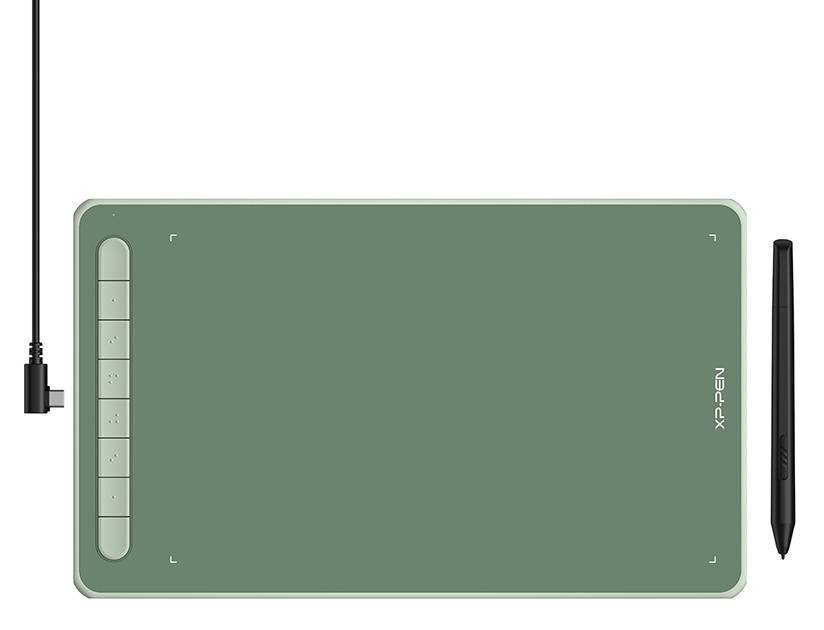 Графический планшет XPPen Deco Deco LW Green зеленый (it1060b_g)