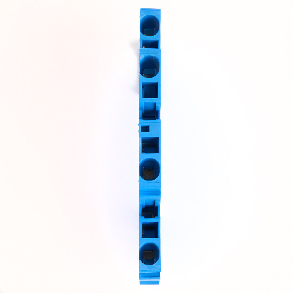 Зажим пружинный, 4-проводной проходной 2 уровня ЗНИ - 2,5 (JXB ST 2,5), синий STEKKER fr_39973 - фотография № 6