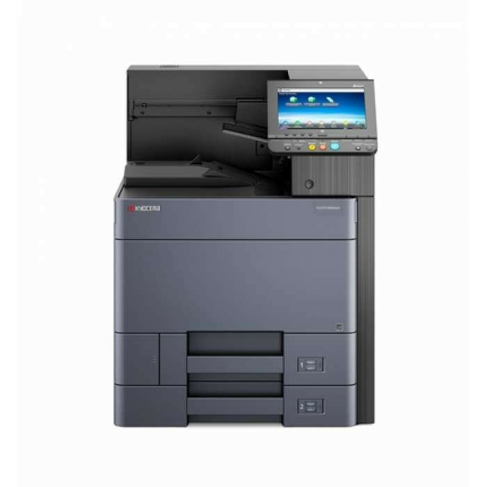 Kyocera ECOSYS P8060cdn, Принтер, цв.лазерный, A3, 60/55(A4) - 30/27(A3) стр/мин, 1200x1200 dpi, 4 Гб+8 Гб SSD+320 Гб HDD, USB 2.0, Network, лоток 2*500 л., Duplex, старт.тонер 15000/10000(BK/CMY) стр