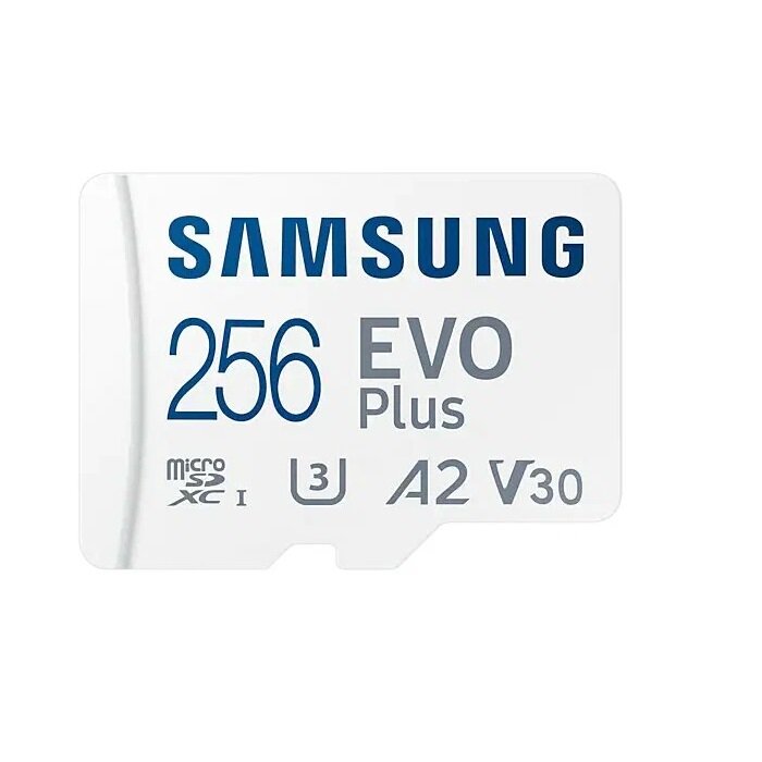 Карта памяти MicroSDXC 256 Гб Samsung EVO Plus (MB-MC256KA/RU) Class 10