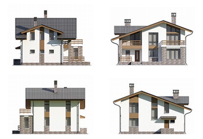 Проект дома Plans-44-34 (153 кв.м, кирпич) - фотография № 3