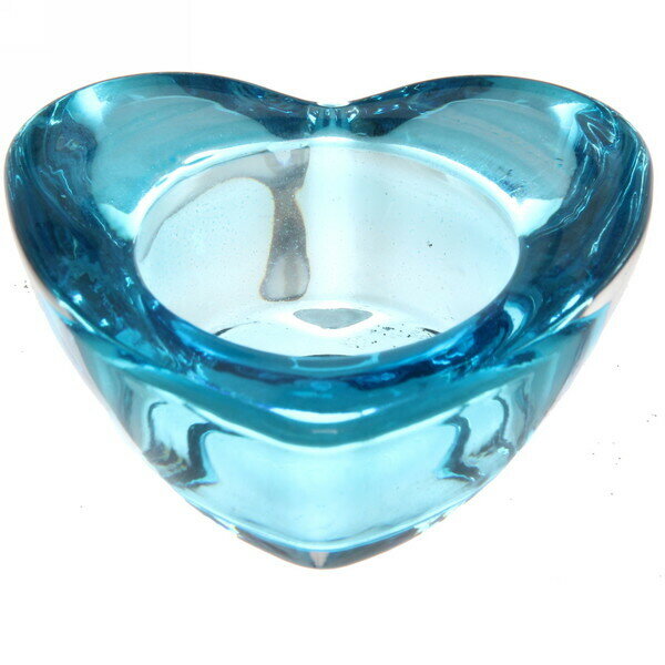 Подсвечник «Tea-сердце» 7*4,5*2,8см цвет голубой - фотография № 2