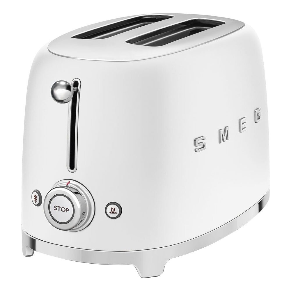 Тостер Smeg TSF01WHMEU, белый матовый