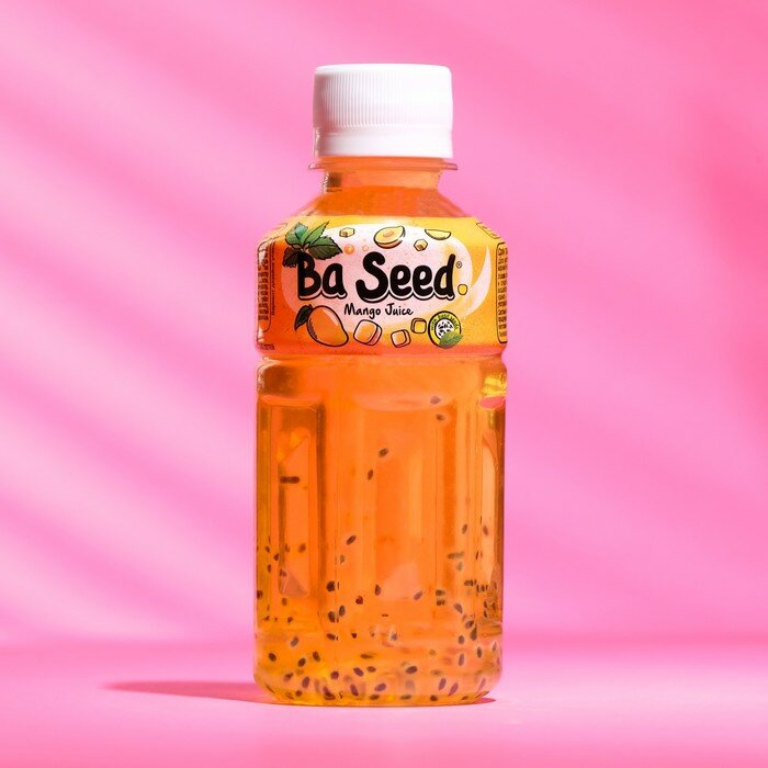 Напиток с семенами базилика Ba Seed, манго, 230 мл./В упаковке шт: 2 - фотография № 1