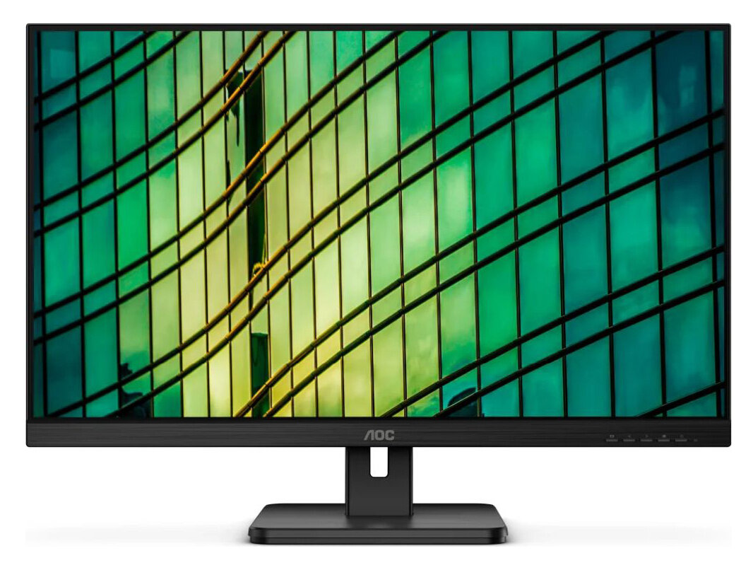 Монитор AOC 27" Value Line 27E2QAE черный IPS LED 16:9 HDMI M/M матовая 250cd 178гр/178гр 1920x1080 D-Sub DisplayPort FHD 4.21кг