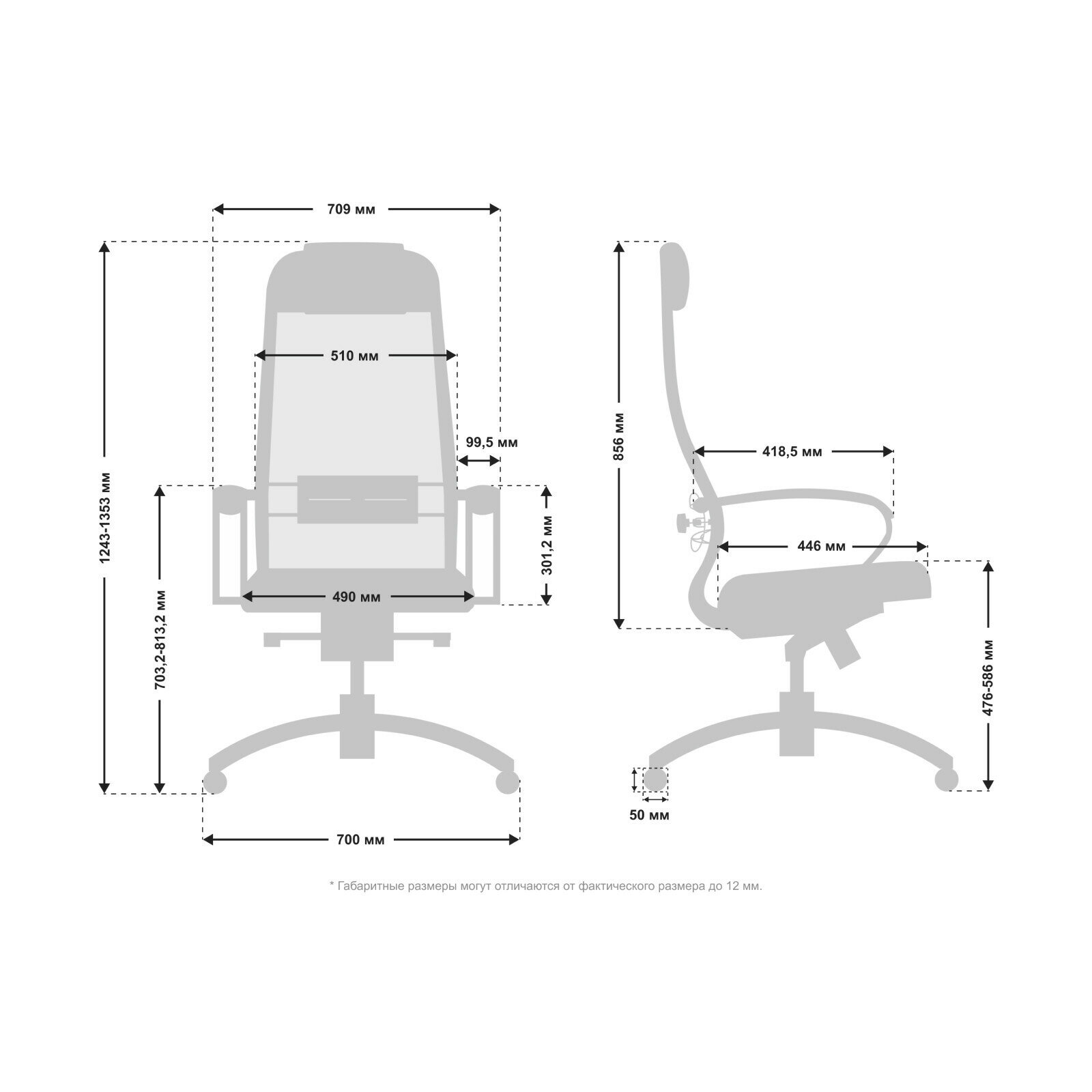 Компьютерное офисное кресло Metta Samurai Comfort S Infinity Easy Clean, Белое - фотография № 3