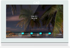 CMD-VD79MK-Slim FullHD Wi-Fi Цветной видеодомофон, с детекцией движения, c Wi-Fi