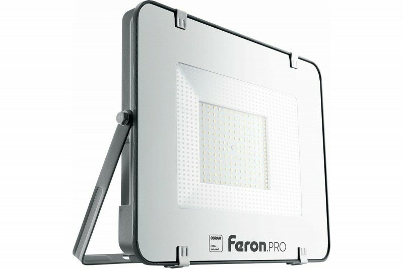 Feron Прожектор светодиодный 150W 6400K IP65 AC175-265V/50Hz, черный, LL-1000 41542