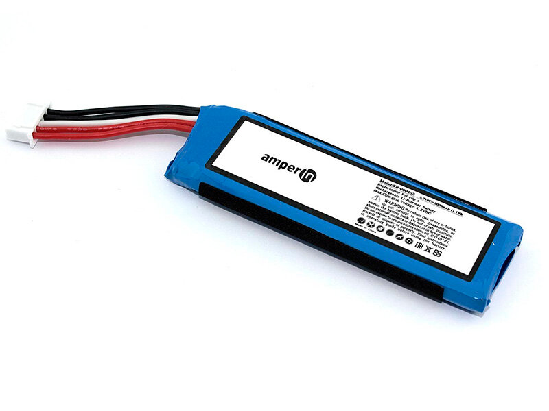 Аккумуляторная батарея Amperin для JBL Flip 4 (GSP872693 01) 3000mAh 3.7V Li-polymer